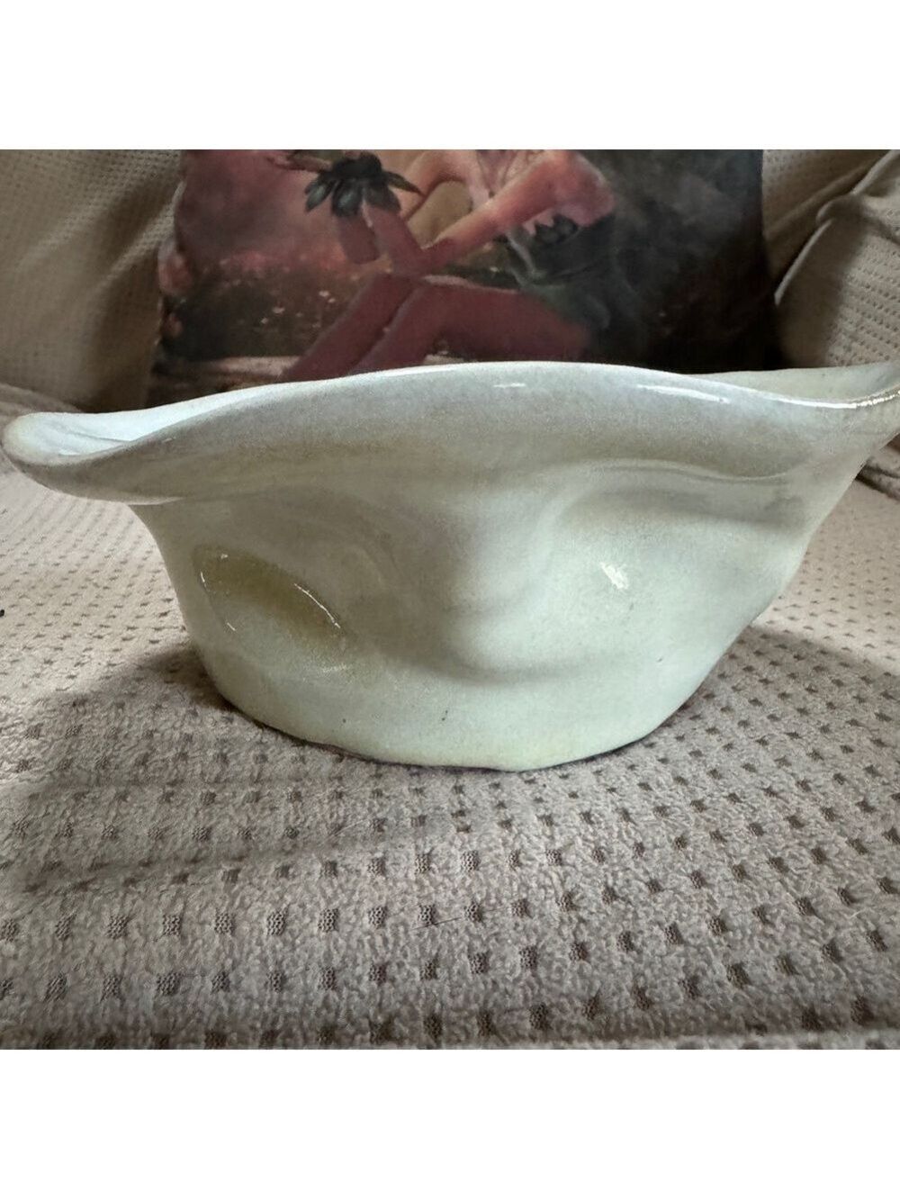 Handmade Stoneware Pottery Bowl - Picture 4 of 7